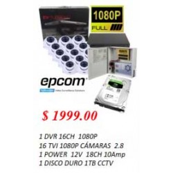 EPCOM 16 CAMERA Package