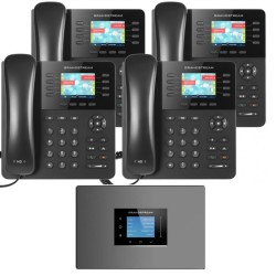 GrandStream Combo UCM6302A with four GXP2135