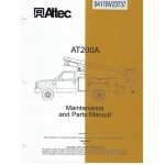 ALTEC AT200A Operator and Repair Manual Download link Only, No hard Copy