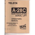 Telsta Bucket A-28C Service and Repair Manual Download link Only, No hard Copy 